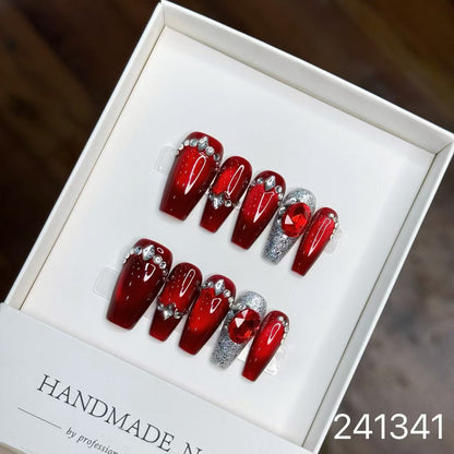 1030- Handmade press on nails fake nails removable