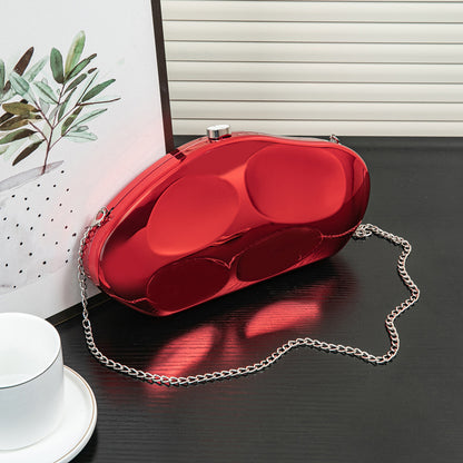 Bolso acrílico brillante, bolso bandolera para cena, bolso de mano de noche, bolso de graduación, bolso de fiesta, bolso de mano para graduación. 