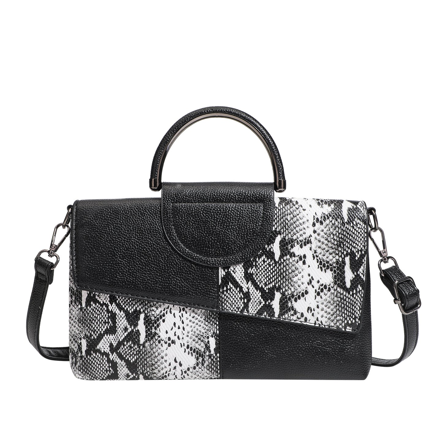 Elegante bolso bandolera de noche para mujer – Bolso de fiesta de gran capacidad, versátil para llevar en la mano o cruzado 