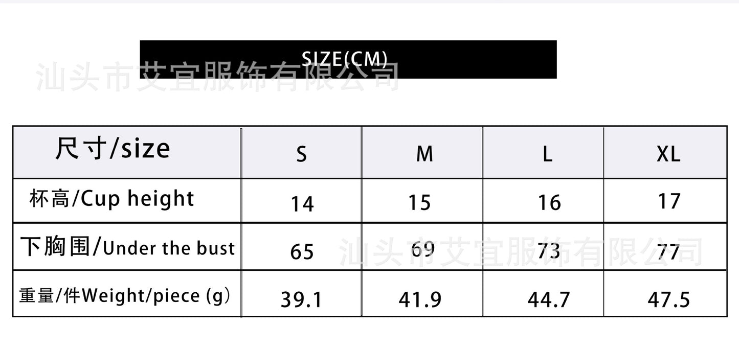 Hot Selling Sexy Women's Underwear Summer Lightweight Comfortable Breathable Bralette without Pads
