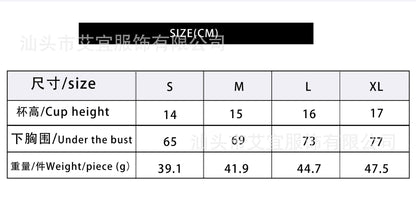 Hot Selling Sexy Women's Underwear Summer Lightweight Comfortable Breathable Bralette without Pads