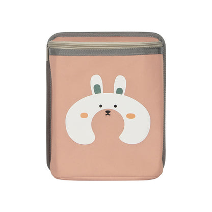 Car cartoon thermal insulation bag, car seat back multi-functional thermal insulation bag, car aluminum film storage bag