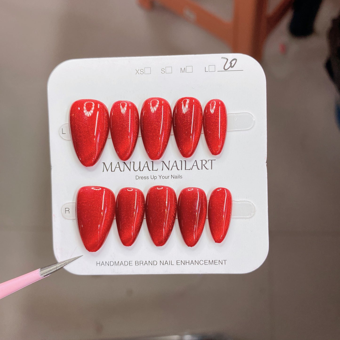 1027- Handmade press on nails fake nails removable