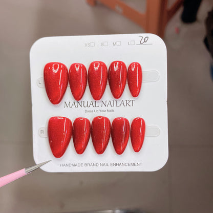 1027- Handmade press on nails fake nails removable