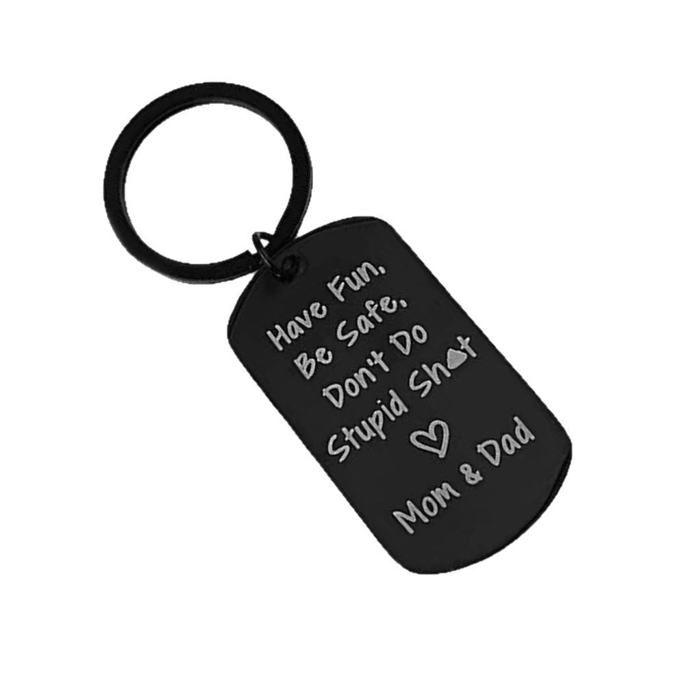 Keychain Black Men's Keychain Foreign Trade Keychain -dropshippingabc.com