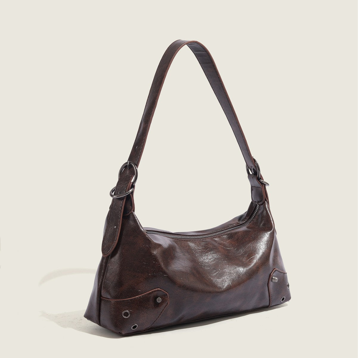 Design female small hobo bag, autumn and winter armpit bag, versatile shoulder crossbody bag female