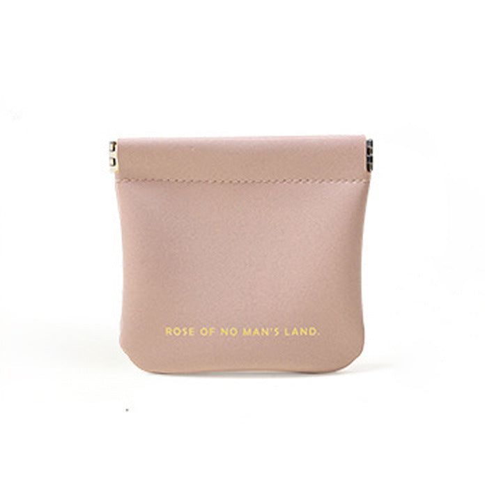 Automatic closing data cable, earphone portable storage bag, lipstick key, cosmetics portable small bag,