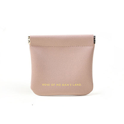 Automatic closing data cable, earphone portable storage bag, lipstick key, cosmetics portable small bag,