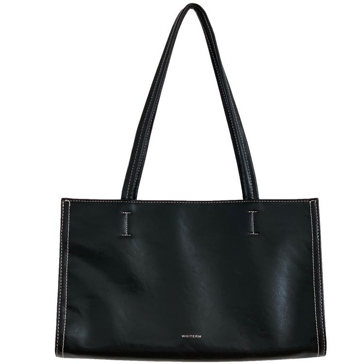 Bolso tote elegante, bolso de hombro de gran capacidad, bolso tote chic, bolso informal para mujer, bolso elegante y clásico para ir al trabajo 
