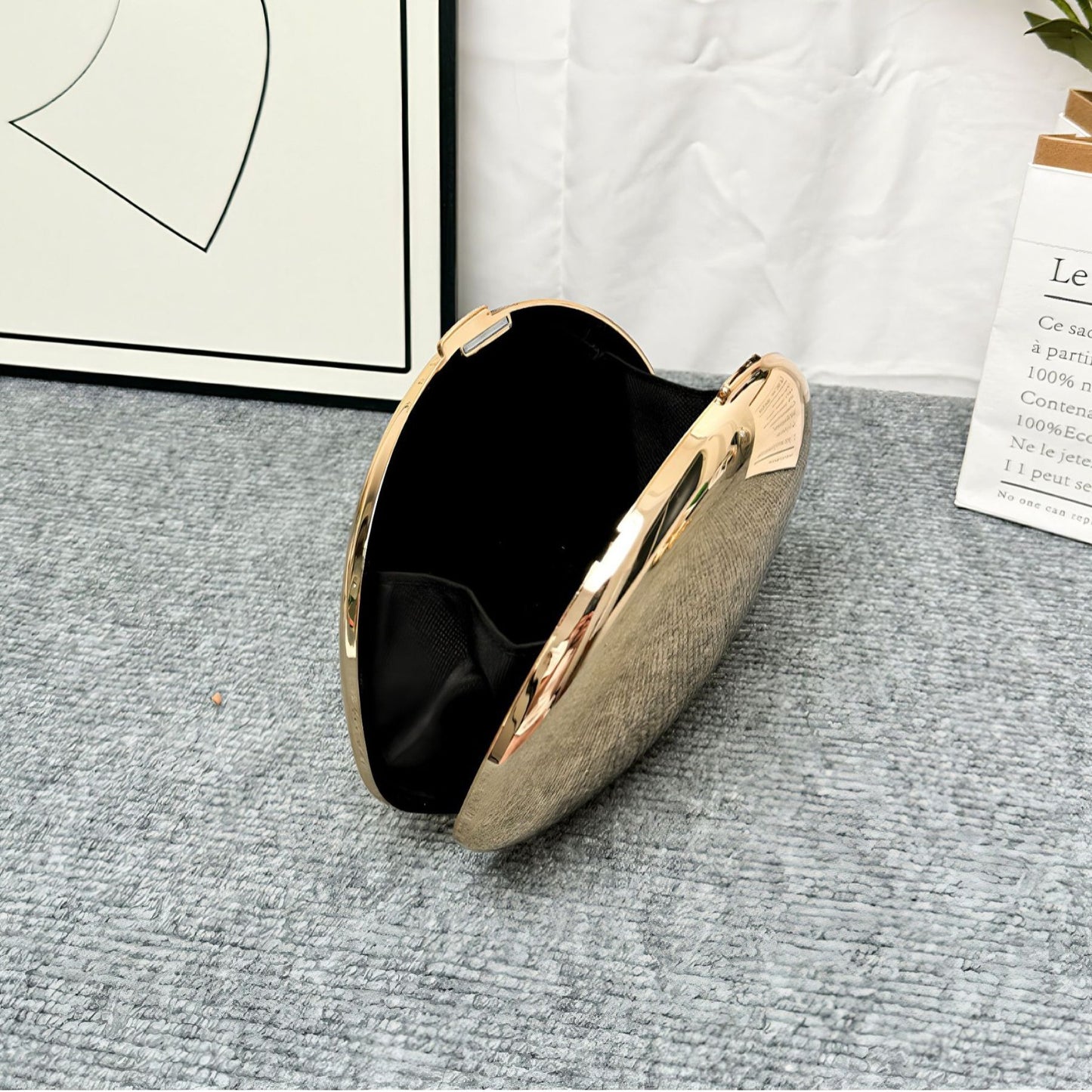 Bolso acrílico dorado, bolso de banquete metálico brillante, bolso de noche, bolsos de noche formales para mujer, bolso de mano, bolso de cena, bolso de mano informal. 