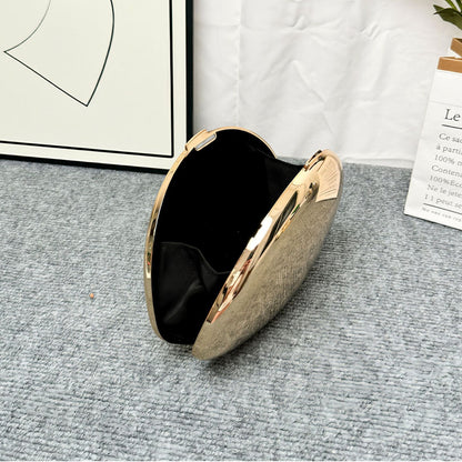 Bolso acrílico dorado, bolso de banquete metálico brillante, bolso de noche, bolsos de noche formales para mujer, bolso de mano, bolso de cena, bolso de mano informal. 