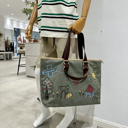 Bolso de viaje de moda para mujer, bolso tote de lona para hombre, bolsa de viaje portátil para viajes de negocios, bolsa de gimnasio de gran capacidad 