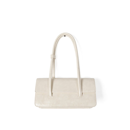 Bolso bandolera de piel encerada de diseño, elegante bolso tote, bolso de mano con asa superior para mujer 