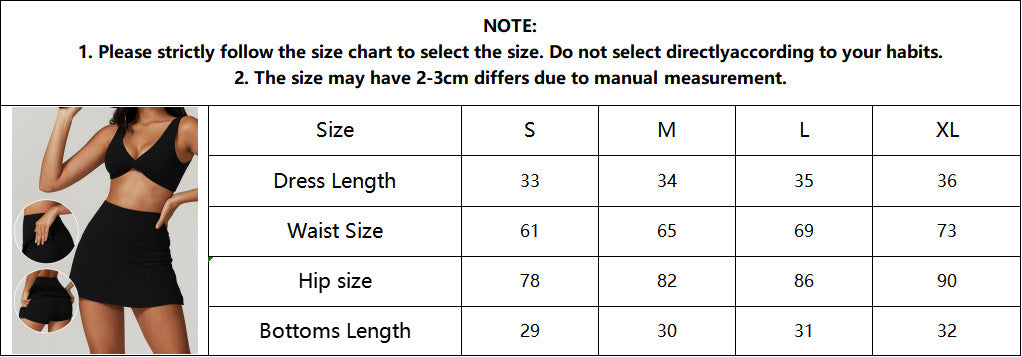 Tennis Skirt with Shorts