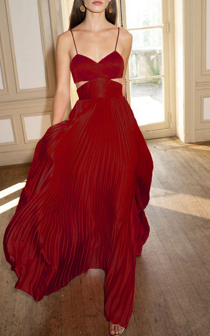 Vestido de dos piezas bandeau y falda