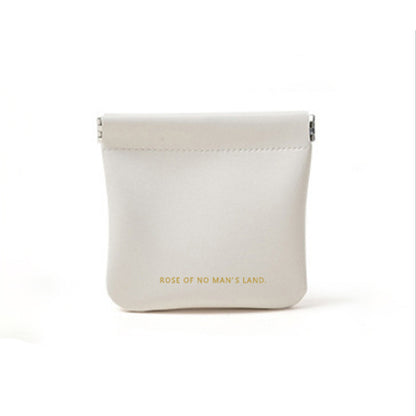 Automatic closing data cable, earphone portable storage bag, lipstick key, cosmetics portable small bag,