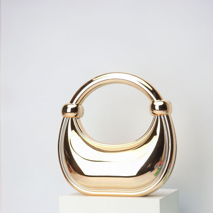 Bolso de mano pequeño y versátil de acrílico para cena, noche, informal, fiesta, graduación.