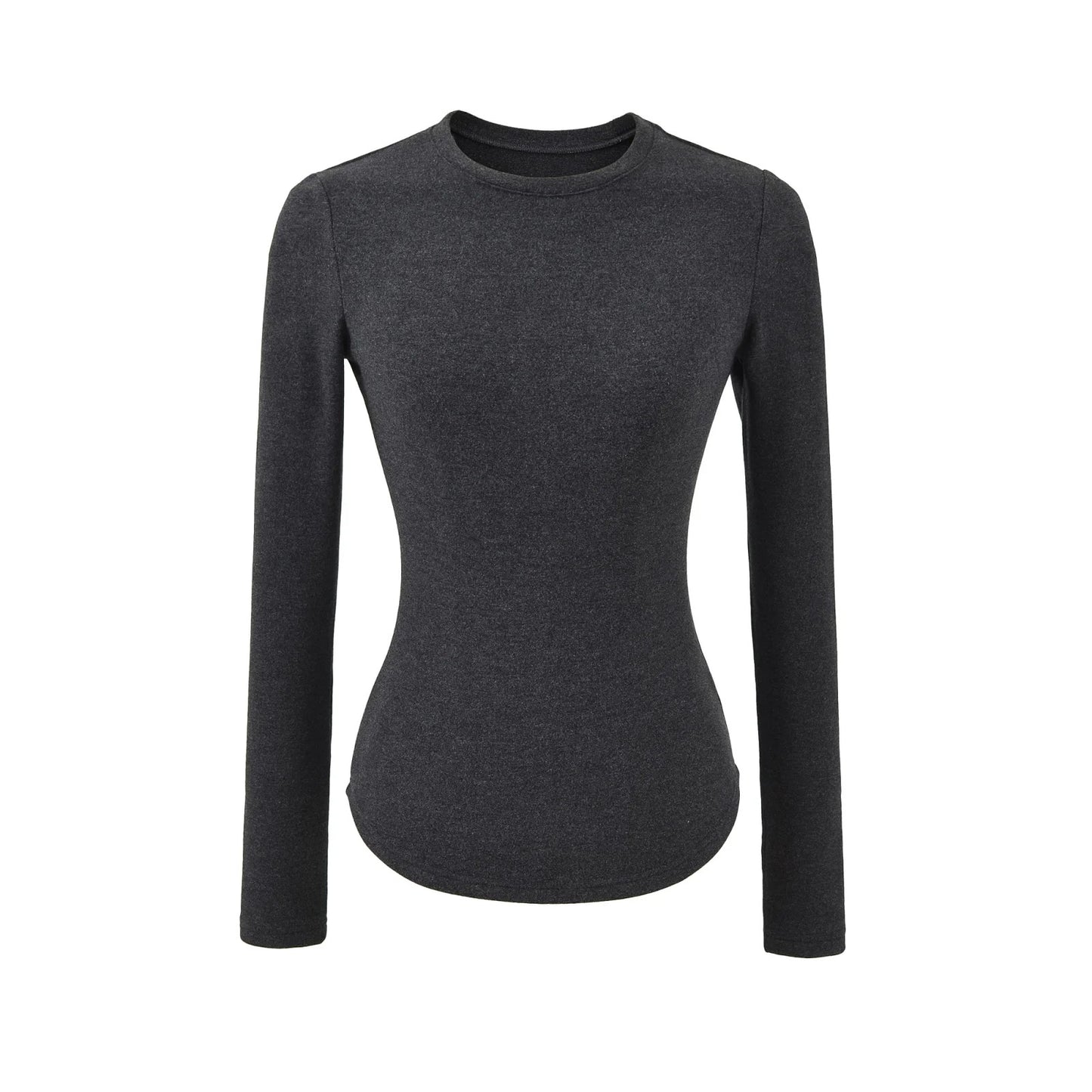 Hourglass Waist Long Sleeve T-Shirt