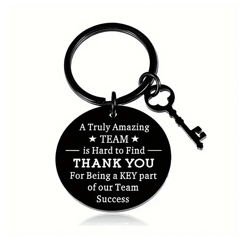 Stainless Steel Keychain Thanksgiving Inspirational Gifts for Family, Friends and Colleagues -dropshippingabc.com