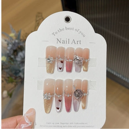 0995- Handmade press on nails fake nails removable