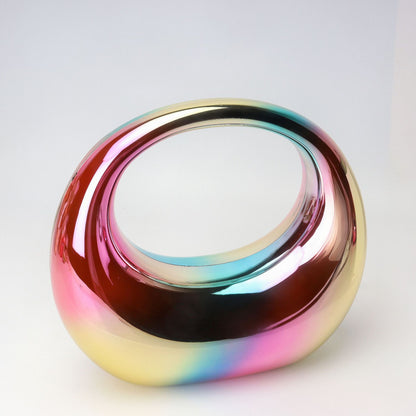 Elegante bolso de noche – Bolso de cena dorado y plateado, elegante neceser de maquillaje acrílico, bolso perfecto para graduación, bolso de fiesta y bolso de mano para bodas 