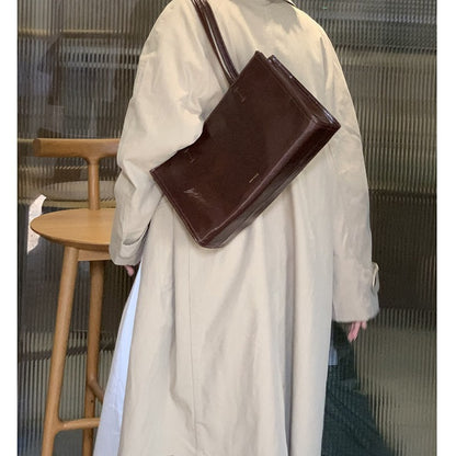 Bolso tote elegante, bolso de hombro de gran capacidad, bolso tote chic, bolso informal para mujer, bolso elegante y clásico para ir al trabajo 