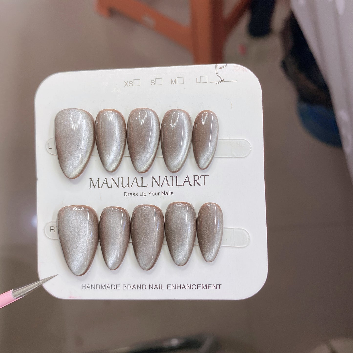 1026- Handmade press on nails fake nails removable