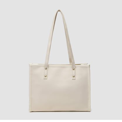 Bolso tote cuadrado de gran capacidad, bolso tote de invierno para mujer, bolso bandolera versátil y portátil de moda azul estampado para ir al trabajo 