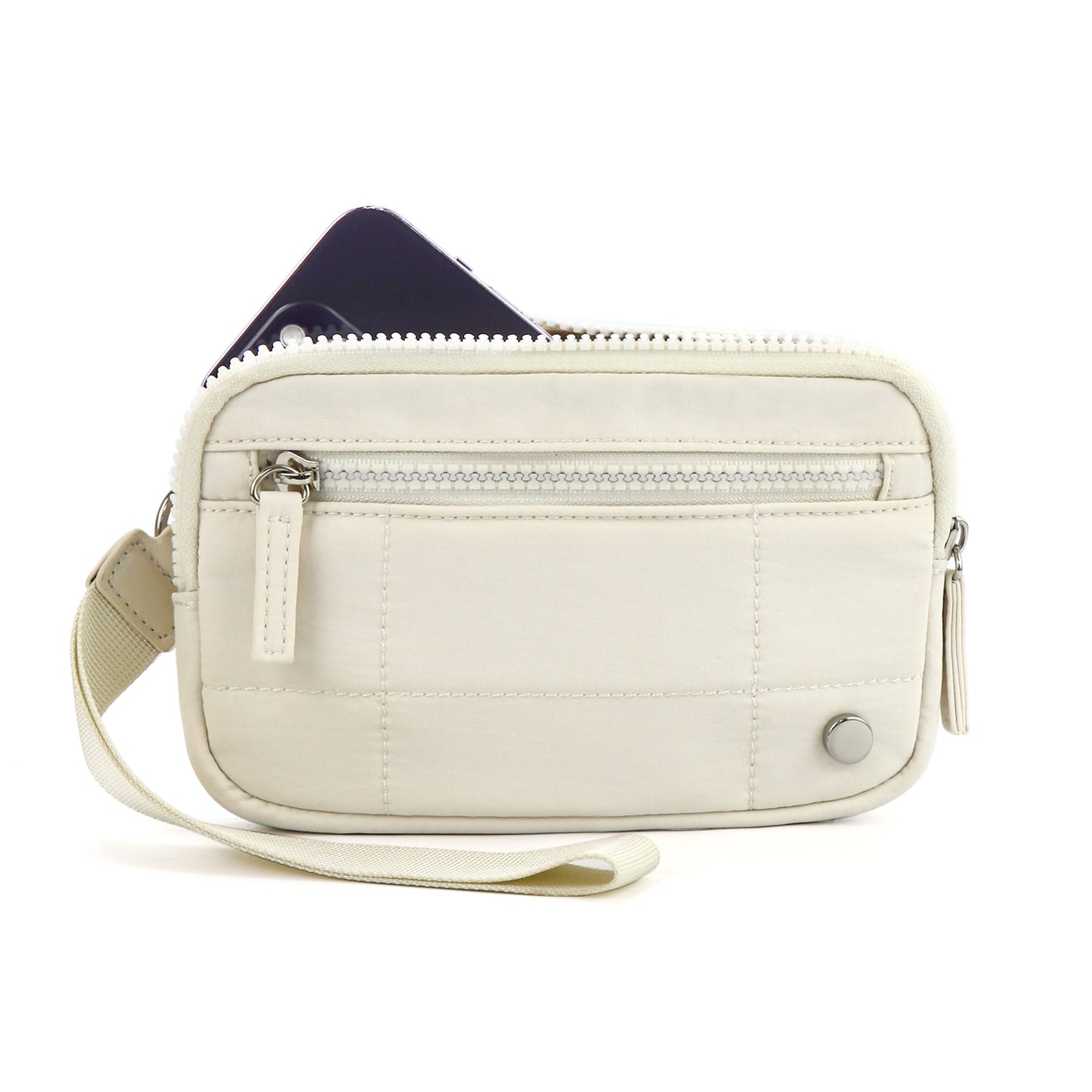 Bolsa de PVC transparente para tarjetas – Bolso de muñeca portátil para guardar tarjetas bancarias y monedas 