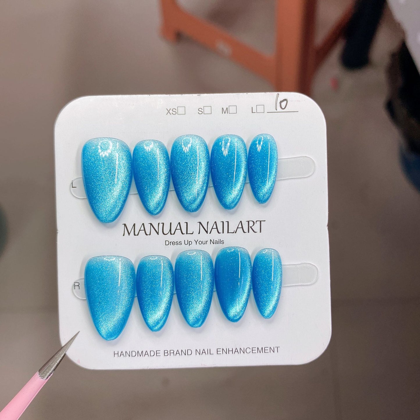 1026- Handmade press on nails fake nails removable