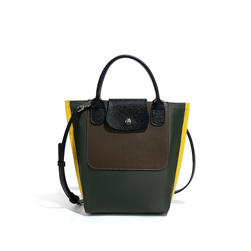 Bolso tote elegante de nailon a juego - Bolso de hombro de gran capacidad, bolso de mano de moda de alta calidad para mujer, estilo cruzado versátil