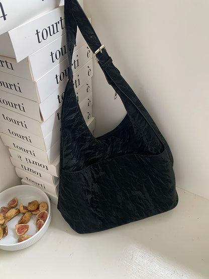 Bolso hobo suave de gran capacidad, bolso de hombro de verano para mujer, bolso de mano informal para ir al trabajo, bolso tote para el día a día 