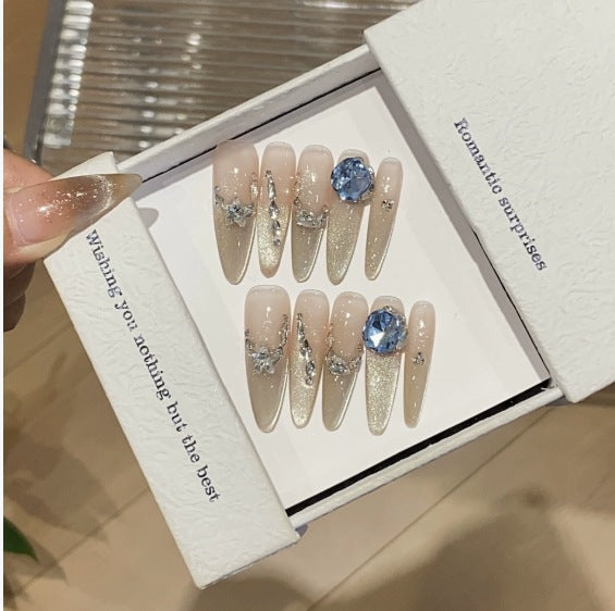 0995- Handmade press on nails fake nails removable