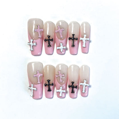 0947- Handmade press on nails fake nails removable