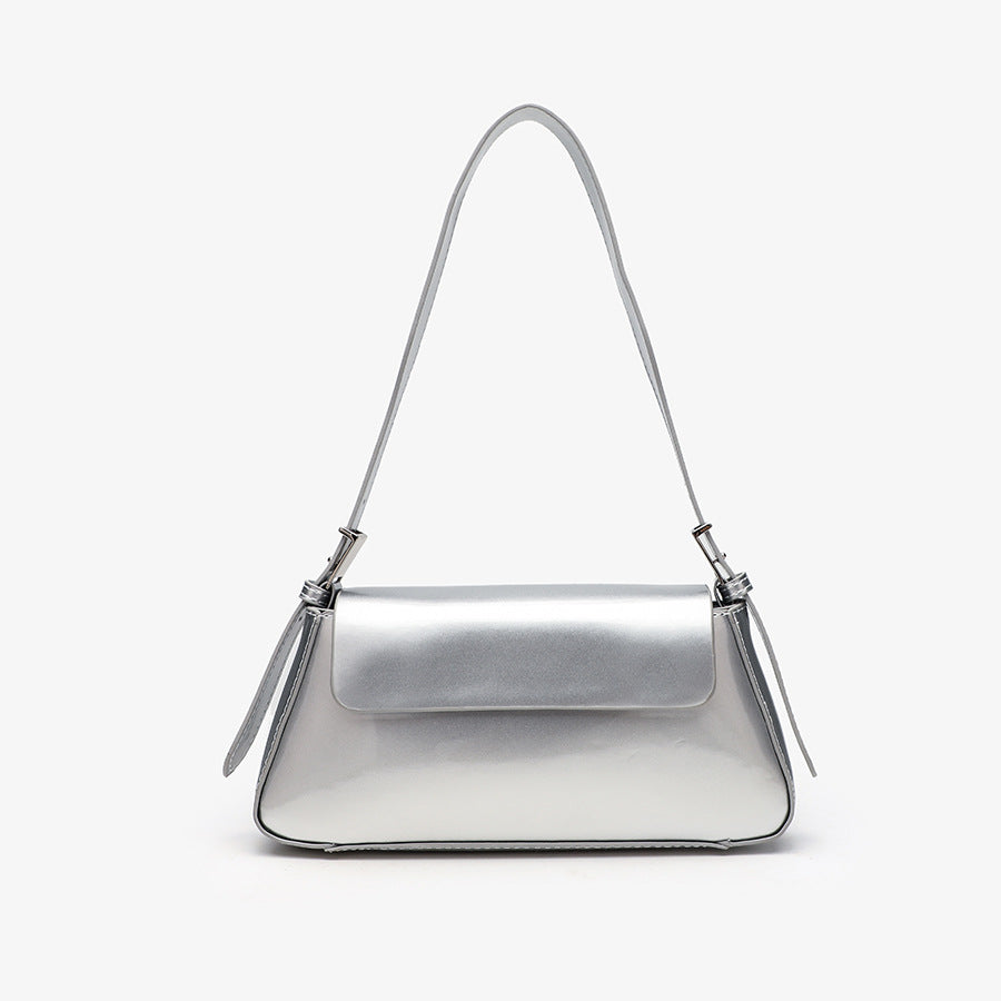 Bolso bandolera minimalista – Bolso hobo suave y versátil de color liso para llevar debajo del brazo, ideal para el día a día con elegancia y estilo. 