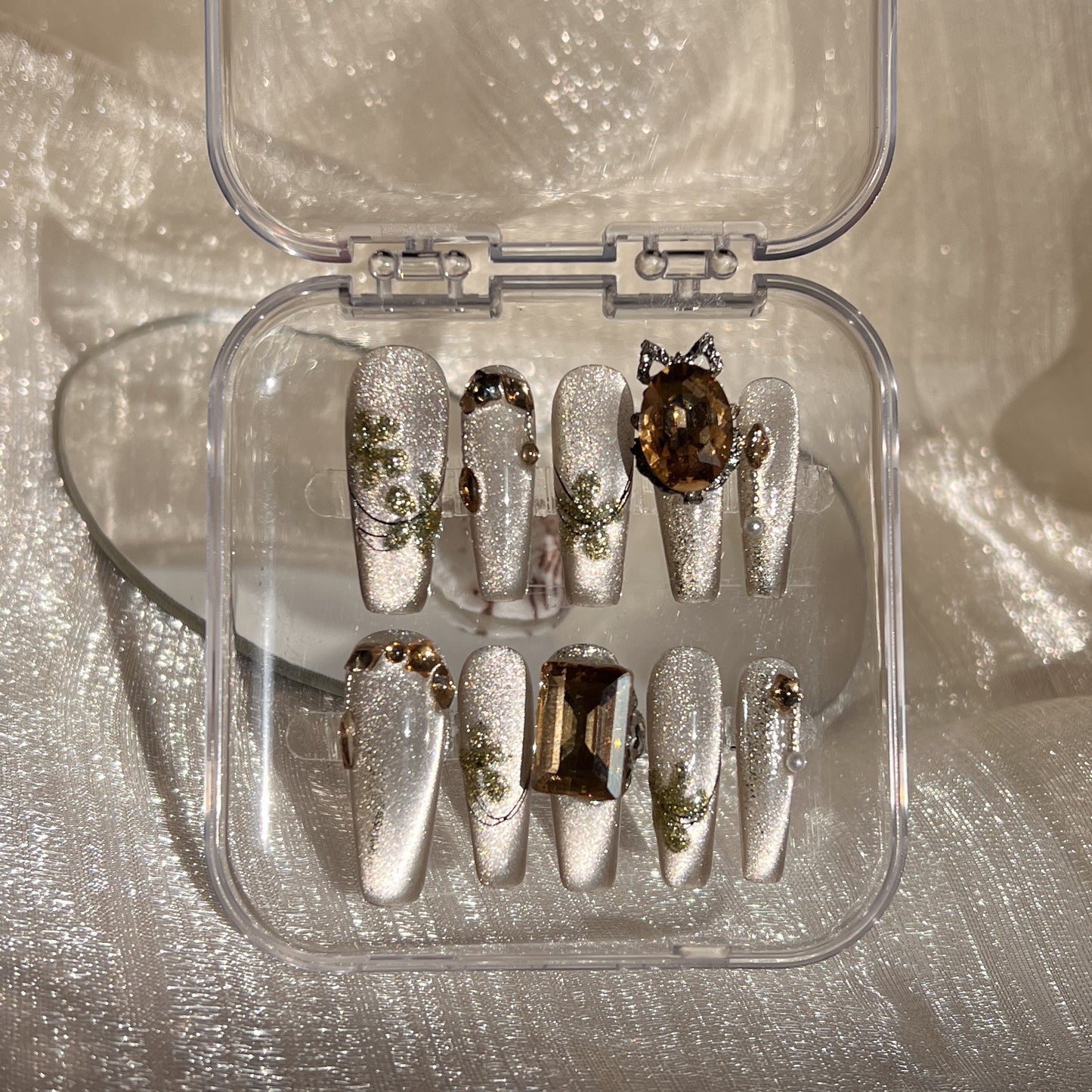 0948- Handmade press on nails fake nails removable