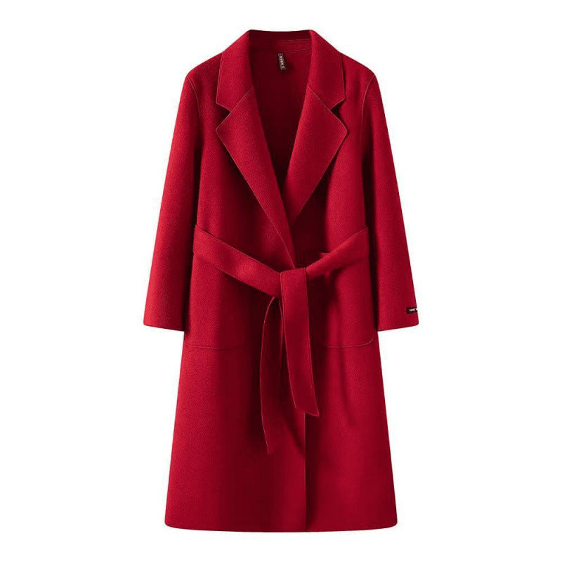 Women's Loose Fit Mid-Length Coat