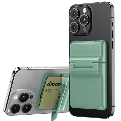 MagSafe Wallet for iPhone - Heavy Duty MIL-STD Snap-On Phone Magnetic Wallet and Phone Card Holder - Detachable and Slim Hard Case for iPhone 17 Pro Max /16 Pro Max/15/14/13/12 Series -dropshippingabc.com