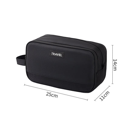 Cosmetic bag, business trip toiletries storage bag, three-layer dry and wet separation men's toilet bag, makeup bag organizer,Makeup bag with compartments,