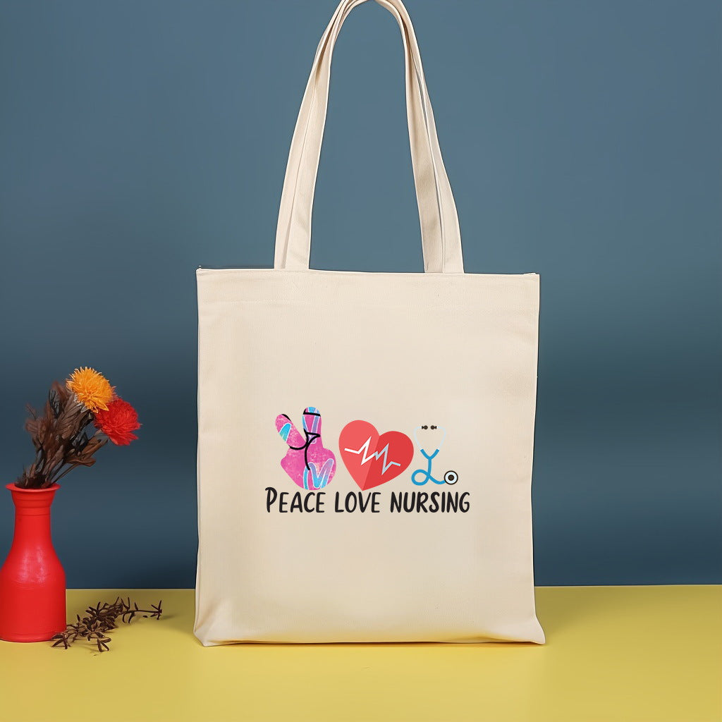 Bolso bandolera de lona estampada, bolso de compras moderno y ligero, bolso de algodón de gran capacidad, paquete de 2 unidades tipo hobo. 