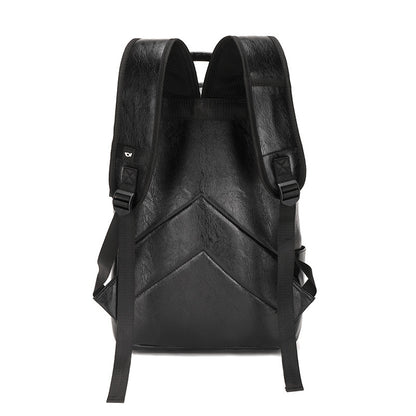 Mochila de cuero suave de gran capacidad para hombre, estilo boutique, ideal para viajes, escuela y negocios, MB21080302