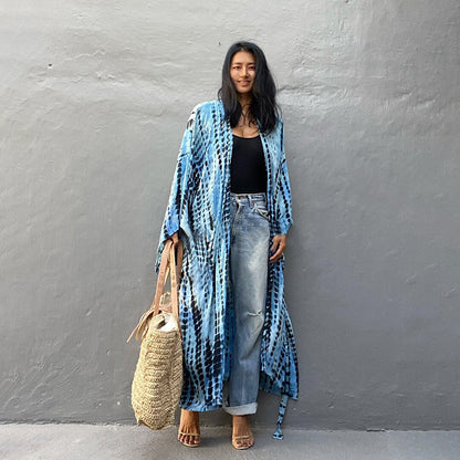 Beach Cover-Up Kimono ¨C Women¡¯s Bikini Outerwear, Vacation Sarong Swimsuit Dress