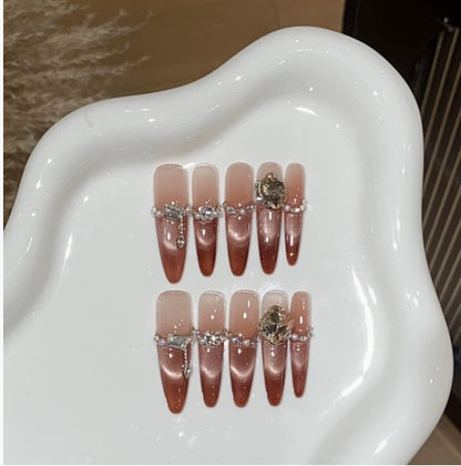 0995- Handmade press on nails fake nails removable