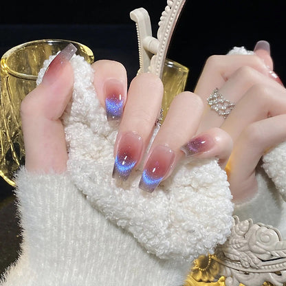 1058 Nail art dream dynamic spar cat's eye nail polish glue phototherapy nail glue for press on nails