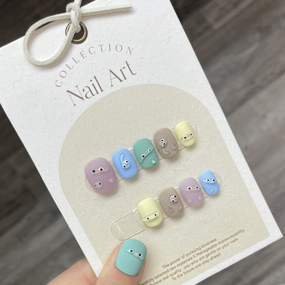 1024- Handmade press on nails fake nails removable