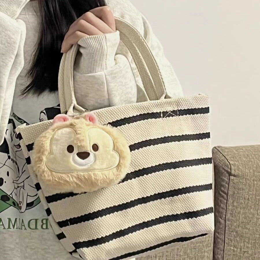 Bolso tote pequeño para mujer, bolso hobo de hombro, bolso tote pequeño de lona beige 