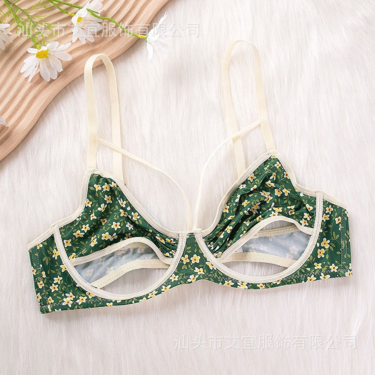 Hot Selling Sexy Women's Underwear Summer Lightweight Comfortable Breathable Bralette without Pads