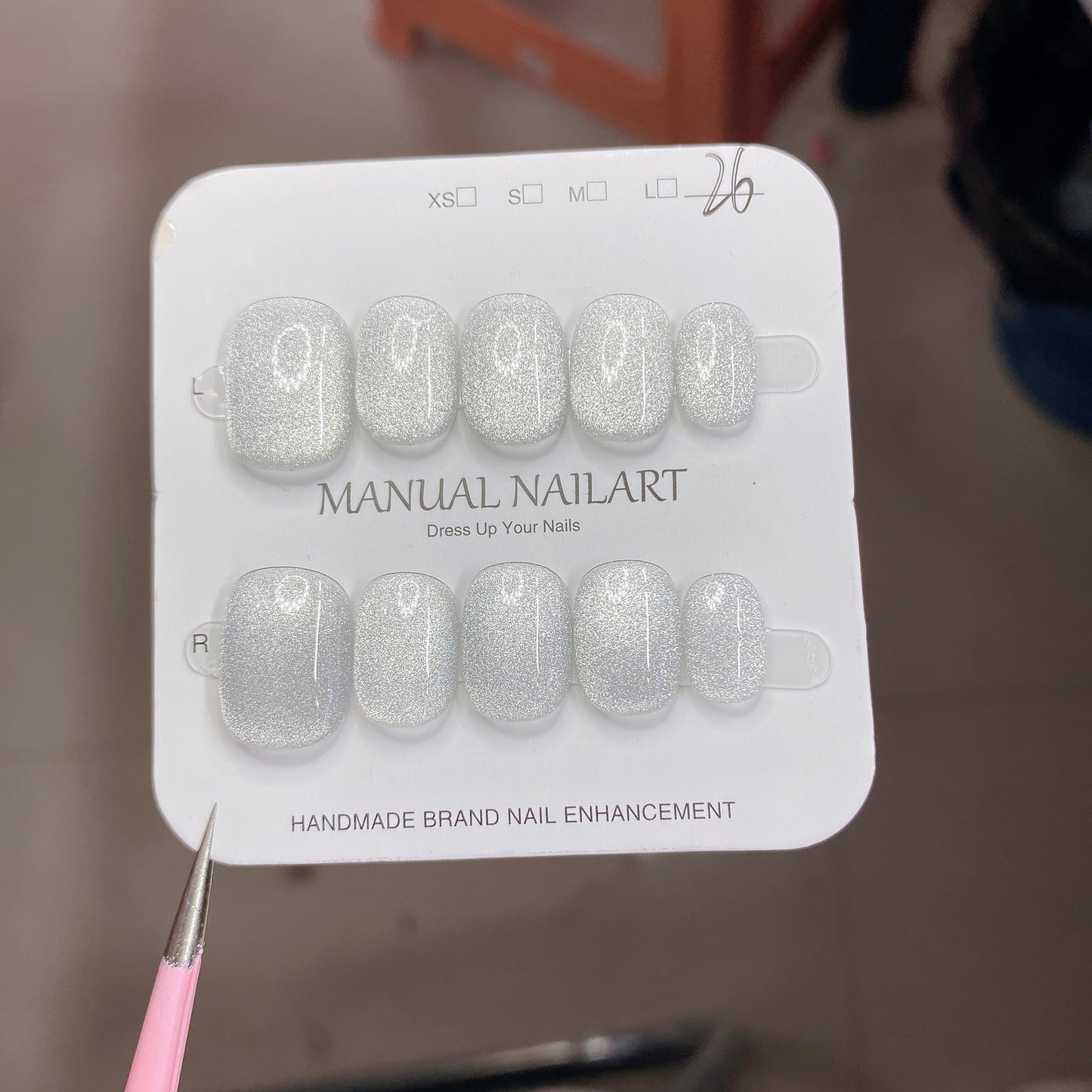 1027- Handmade press on nails fake nails removable