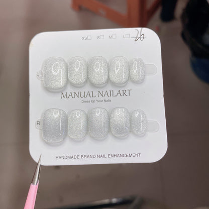 1026- Handmade press on nails fake nails removable