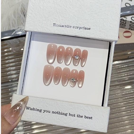 1033- Handmade press on nails fake nails removable